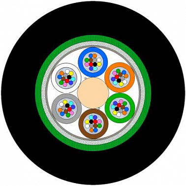 Outdoor CST Armoured Multitube Cable 12-288F (NC)